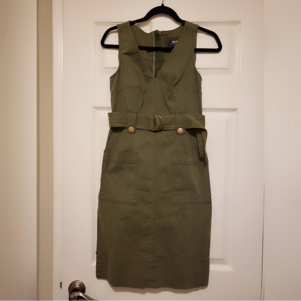 Maeve Anthropologie safari sleeveless dress - 💎